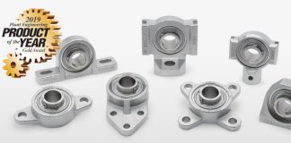 Шарикоподшипники Dodge® Food Safe выиграли золотую награду  Продукт года 2019 в отраслевом издании Plant Engineering